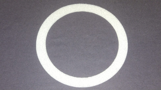 GUARNIZIONE BIANCA FOAM PER PILETTA SCARICO LAVELLO CUCINA FRANKE 133.0042.871 -