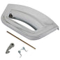 Maniglia oblò lavatrice Hotpoint Ariston Indesit Polar cromata C00287769