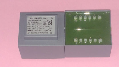 TRASFORMATORE 230-400V/24V 8VA AFFETTATRICE IMPASTATRICE 9014098  TRTM095-616DS