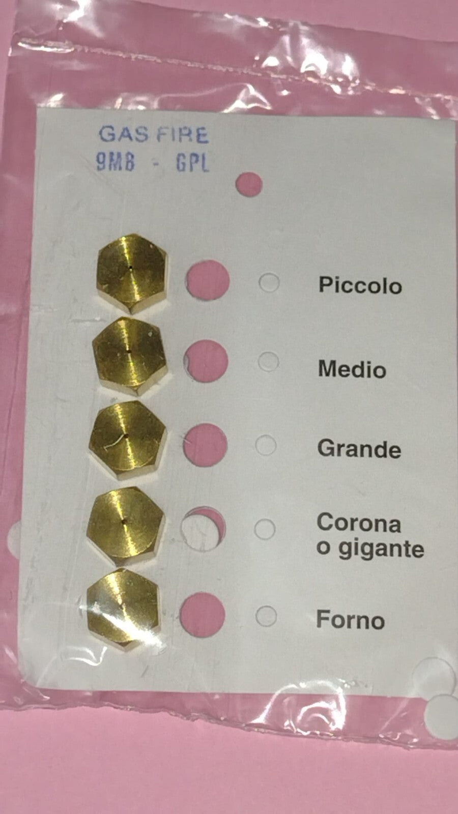 KIT UGELLI 9mb GPL