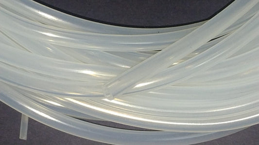 TUBO IN SILICONE TRASPARENTE 6x9mm USO ALIMENTARE Made in Italy Matassa da 25mt