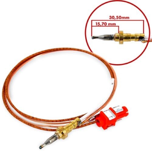 Termocoppia Whirlpool 481010566187 481010566198 481213838004 C00311051 51cm