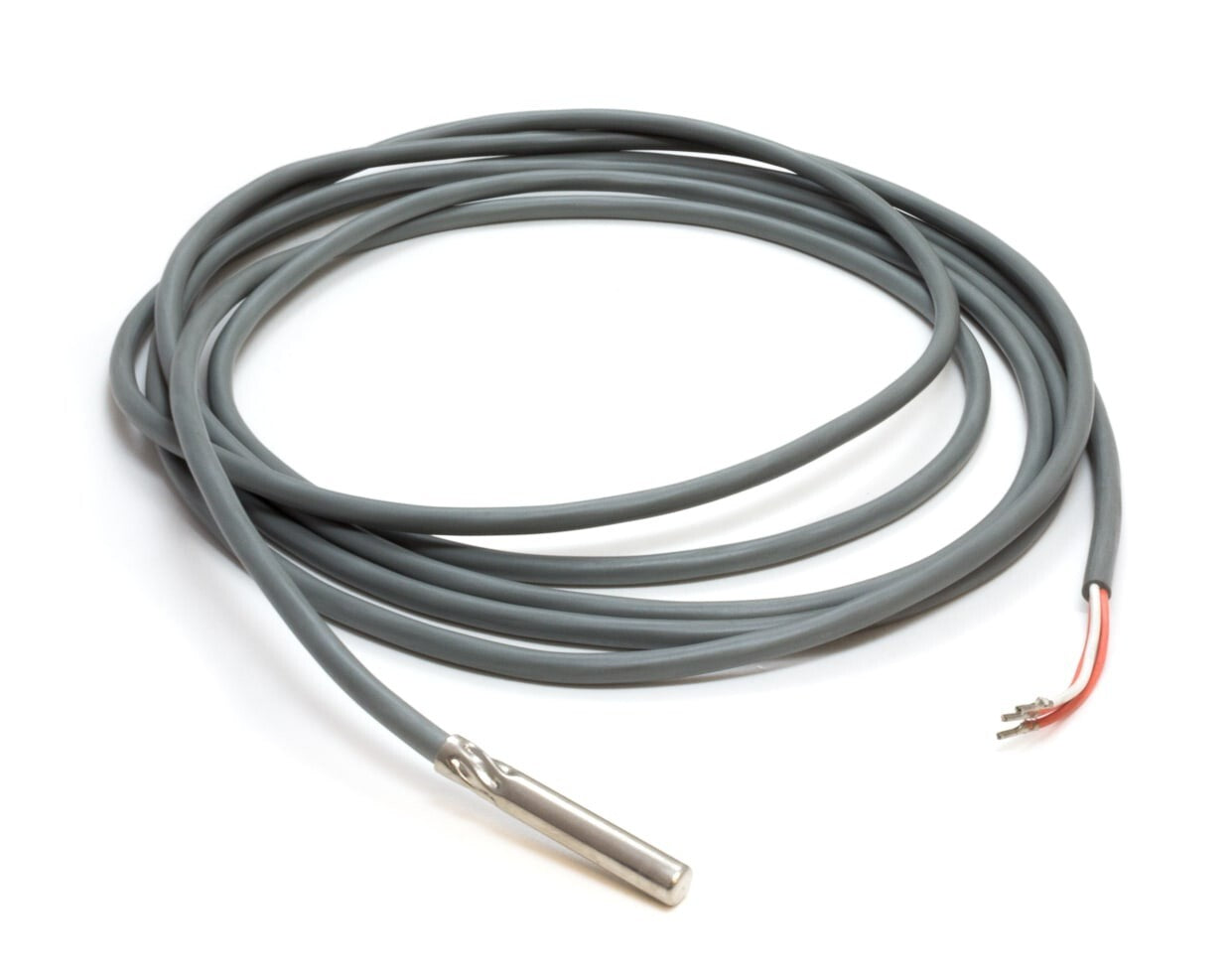 SONDA PT100 3mt SILICONICA 6x40mm +200°C