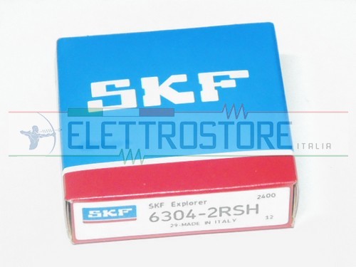 CUSCINETTO 6304 2RS SKF 20x52x15mm