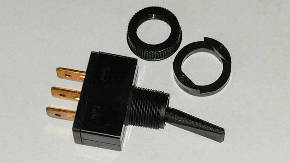 DEVIATORE UNIPOLARE ON/ON FILETTO 11,5mm