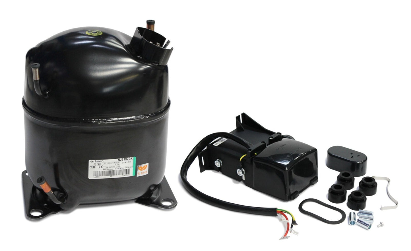 COMPRESSORE EMBRACO NJ2192GJ R404a/507 LBP 26.11cc