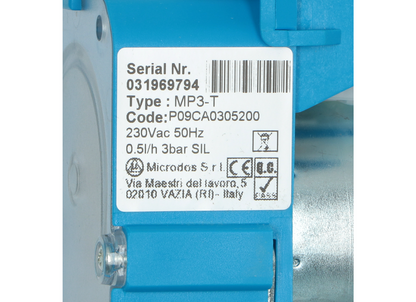 POMPA PERISTALTICA 0,5L/H C/TIMER MP3-T