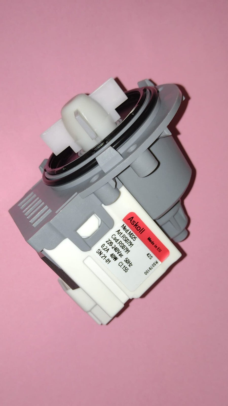 POMPA SCARICO LAVATRICE 40W ASKOLL M325 PMP024UN=PMP001UN