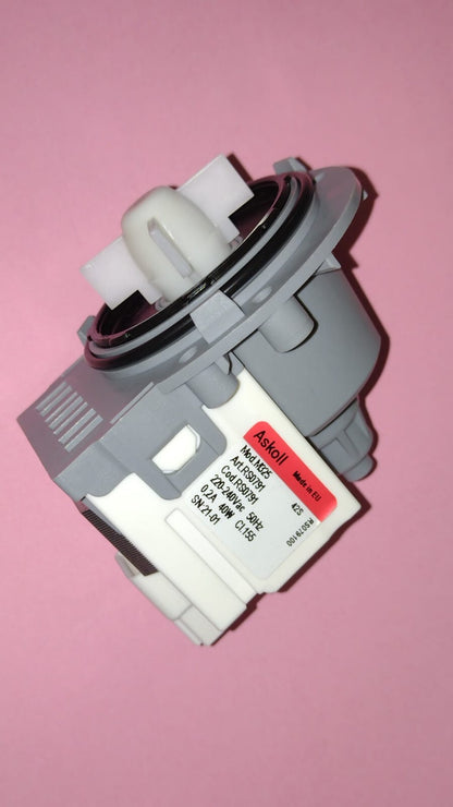 POMPA SCARICO LAVATRICE 40W ASKOLL M325 PMP024UN=PMP001UN