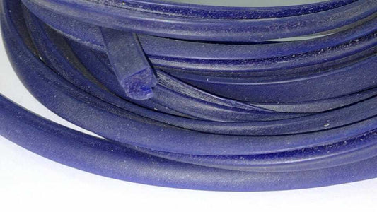 GUARNIZIONE SILICONE BLU CON LABBRO PROFILO DIM. 9X6 LABBRO ORVED