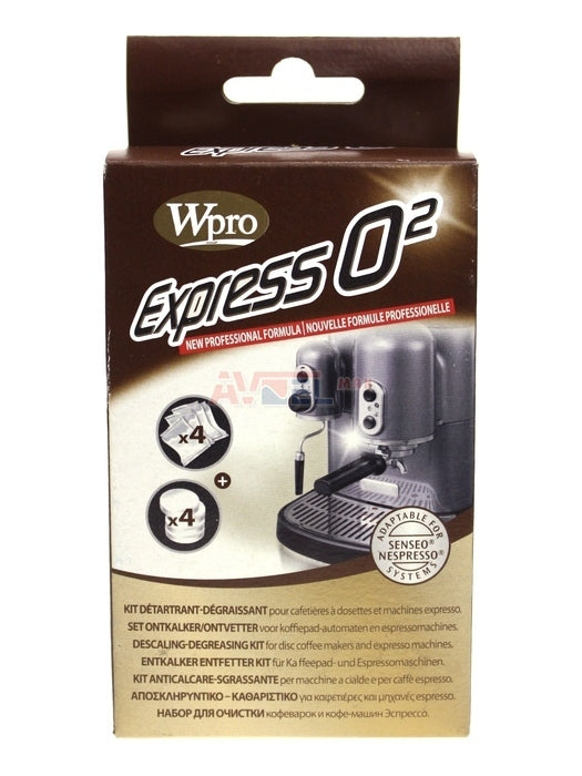 KIT ANTICALCARE E SGRASSANTE WHIRPOOL 484000001196 UNIVERSALE 4+4 DOSI