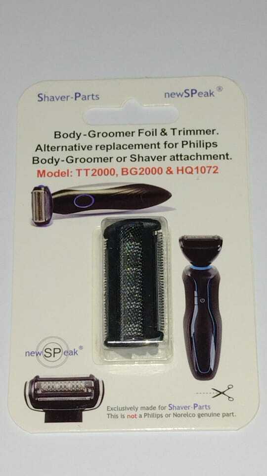 Lamina di ricambio TT2000 TT 2000 rasoi philips Bodygroom bg2026 bg2036 TT2040