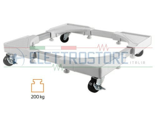 CARRELLO LAVATRICE CARRELLO FRIGORIFERO DA 50 a 70cm CON RUOTE max 200kg