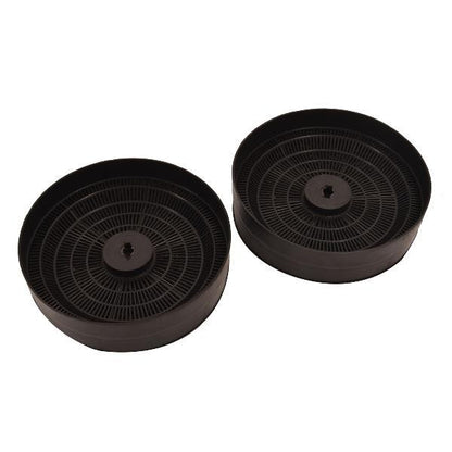Coppia Filtri in Carbone per Cappa Bosch 00602799 Ø 175 mm H 45 mm Type D186 T2