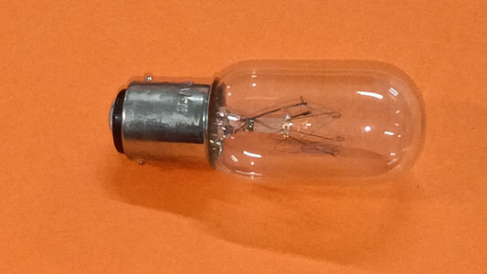 LAMPADA per MACCHINA DA CUCIRE 220V BA15D 25W