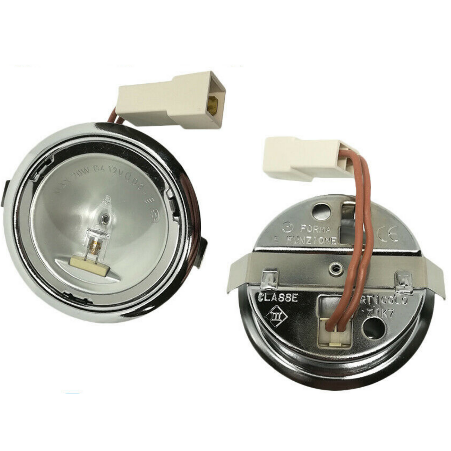 ELICA RICAMBIO FARETTO ALOGENO PER CAPPA ORIGINALE Smeg 824611026