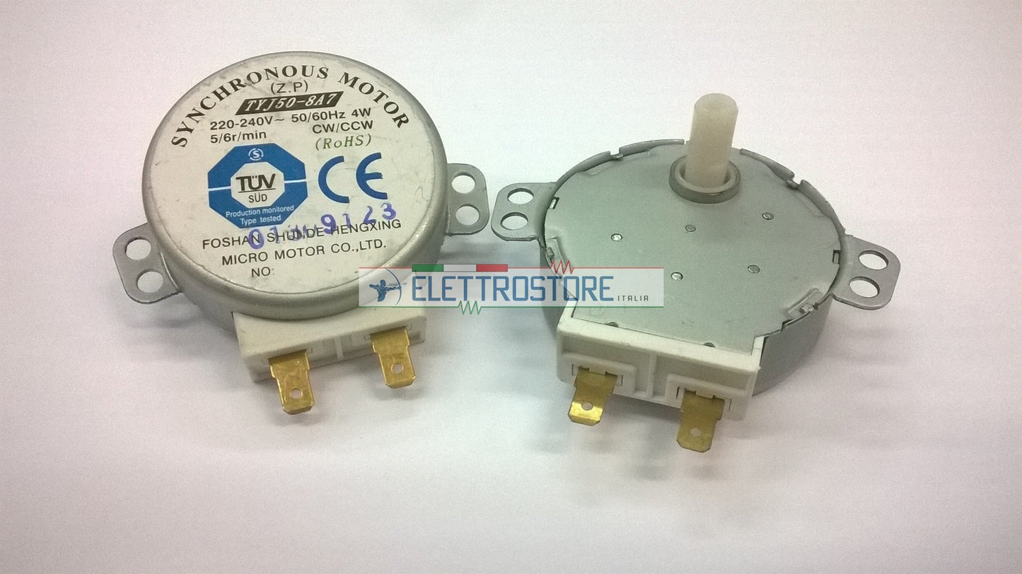 TYJ50-8A7 MOTORE MICROONDE 220-240V 4RPM 4W MOTOR TYJ50-8A7