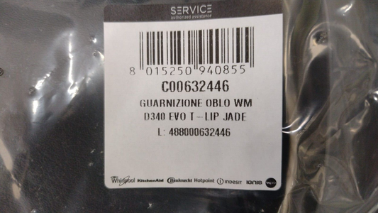 Guarnizione Soffietto Oblò per Lavatrice Ariston Indesit NF924WKIT C00632446