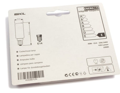 LAMPADINA CAPPA E14 40W 2pz SKL