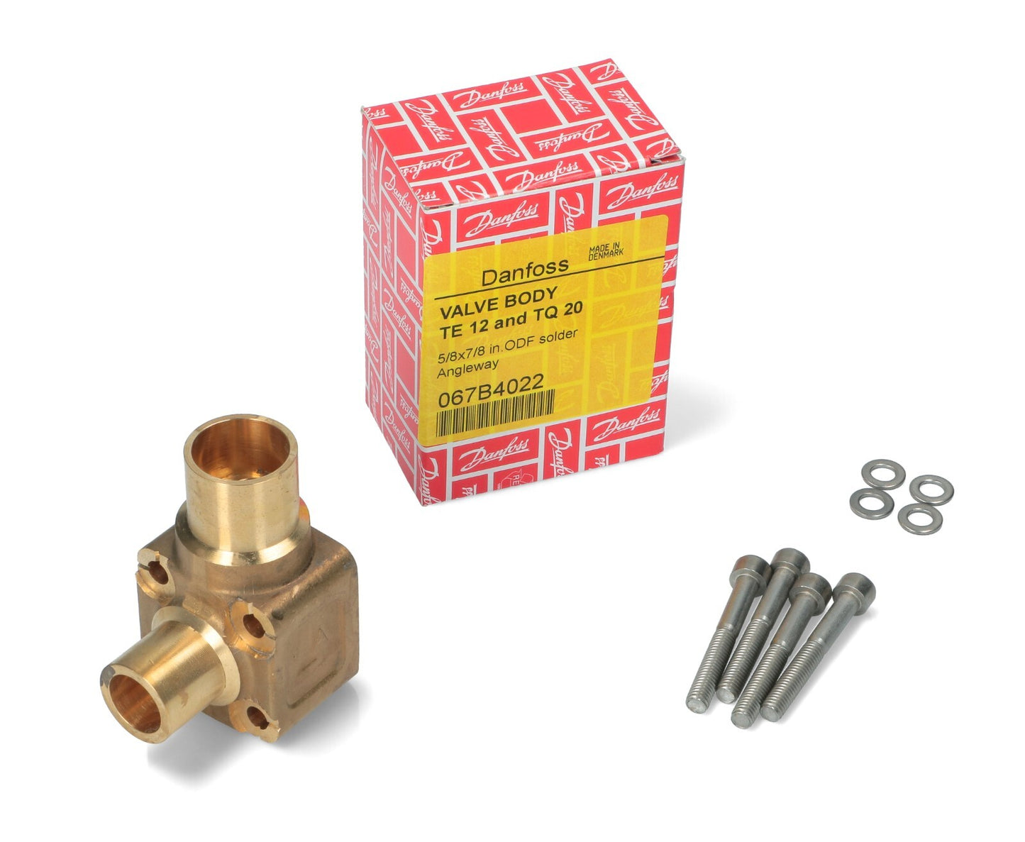 CORPO VALVOLA DANFOSS DNF TE12/20 90G 5/8X7/8 IN ANGLEWAY AD ANGOLO