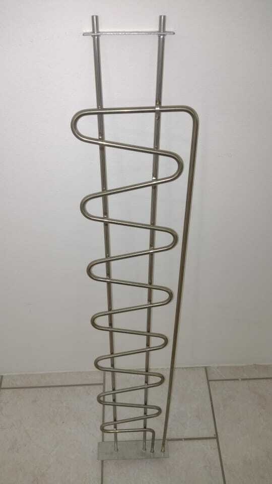 RESISTENZA PER VETRINA CALDA BECKERS 7 SPIRE 2200W 230V