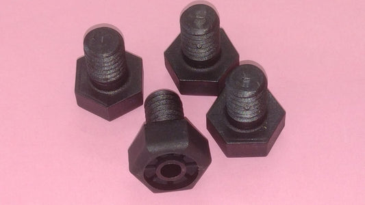 KIT PIEDINI LAVASTOVIGLIE + FRIGO + ASCIUGATRICE FILETTO 16,3mm X 40mm ALTEZZA