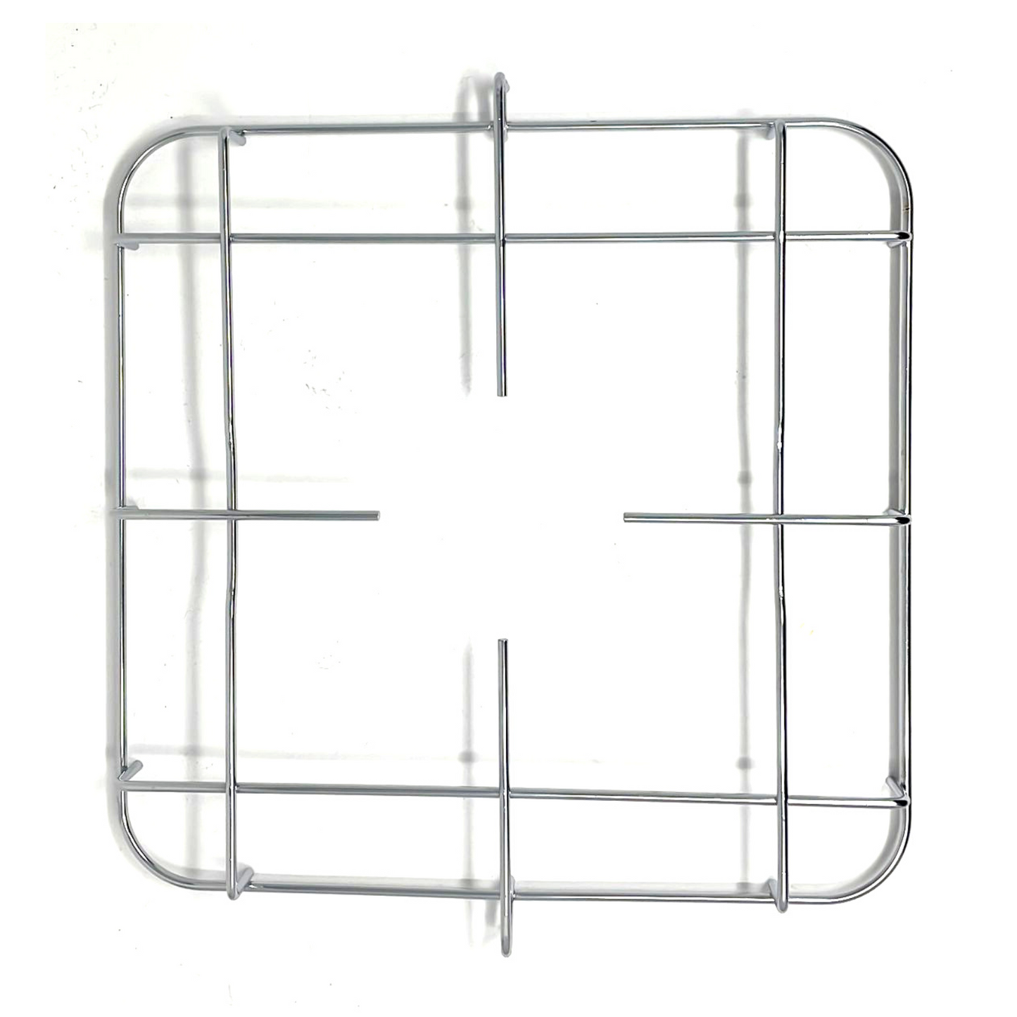 GRIGLIA IN FILO CROMATO 1 FUOCO 35 X 36cm BOMPANI F0403