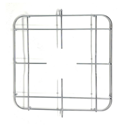 GRIGLIA IN FILO CROMATO 1 FUOCO 35 X 36cm BOMPANI F0403