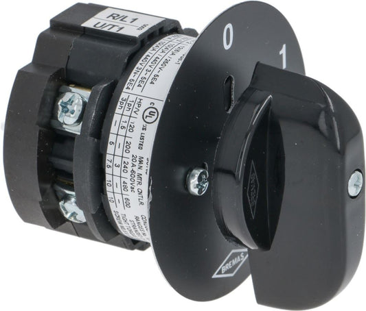 BREMAS INTERRUTTORE A CAMME BREMAS 20A 690V 2 POLI (0-1) COMPLETO 1057902