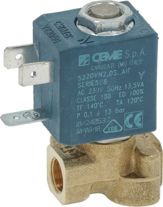 ELETTROVALVOLA OLAB 2 VIE 1/8FF 230V DRITTA 1120236