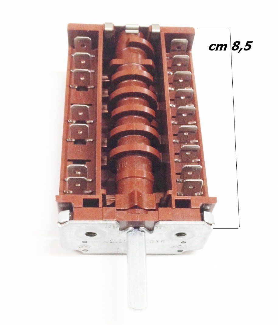 CANDY HOOVER IBERNA GASFIRE ZEROWATT COMMUTATORE FORNO 42814748 6+0 EX 91201702