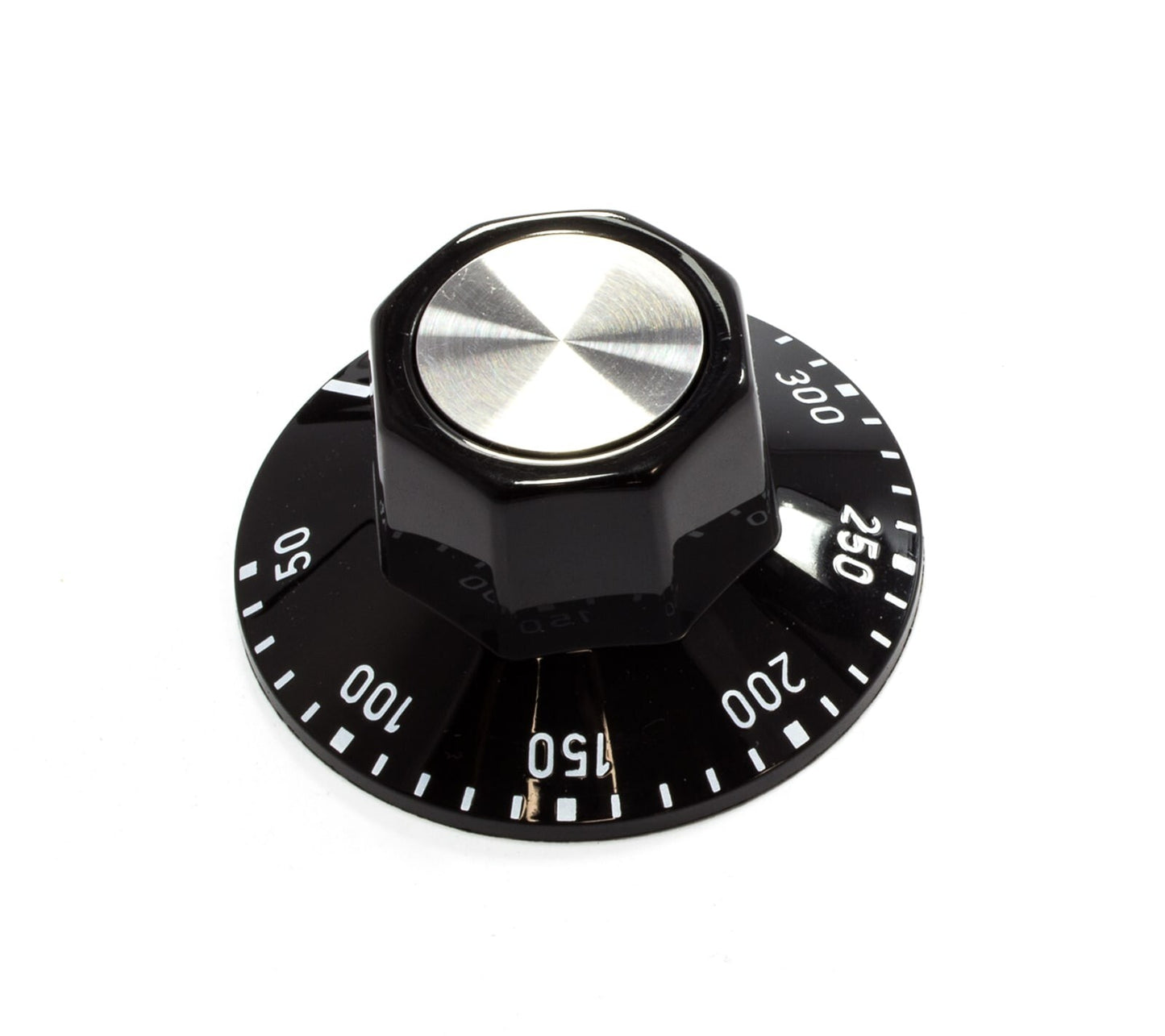 MANOPOLA FORNO NERA ø 50 mm 50-300°C EGO 0000.524.822 2101904
