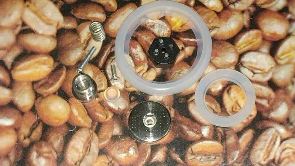 MOKONA BIALETTI - KIT MANUTENZIONE COMPLETO VALVOLA GUARNIZIONI FILTRI + CHIAVE
