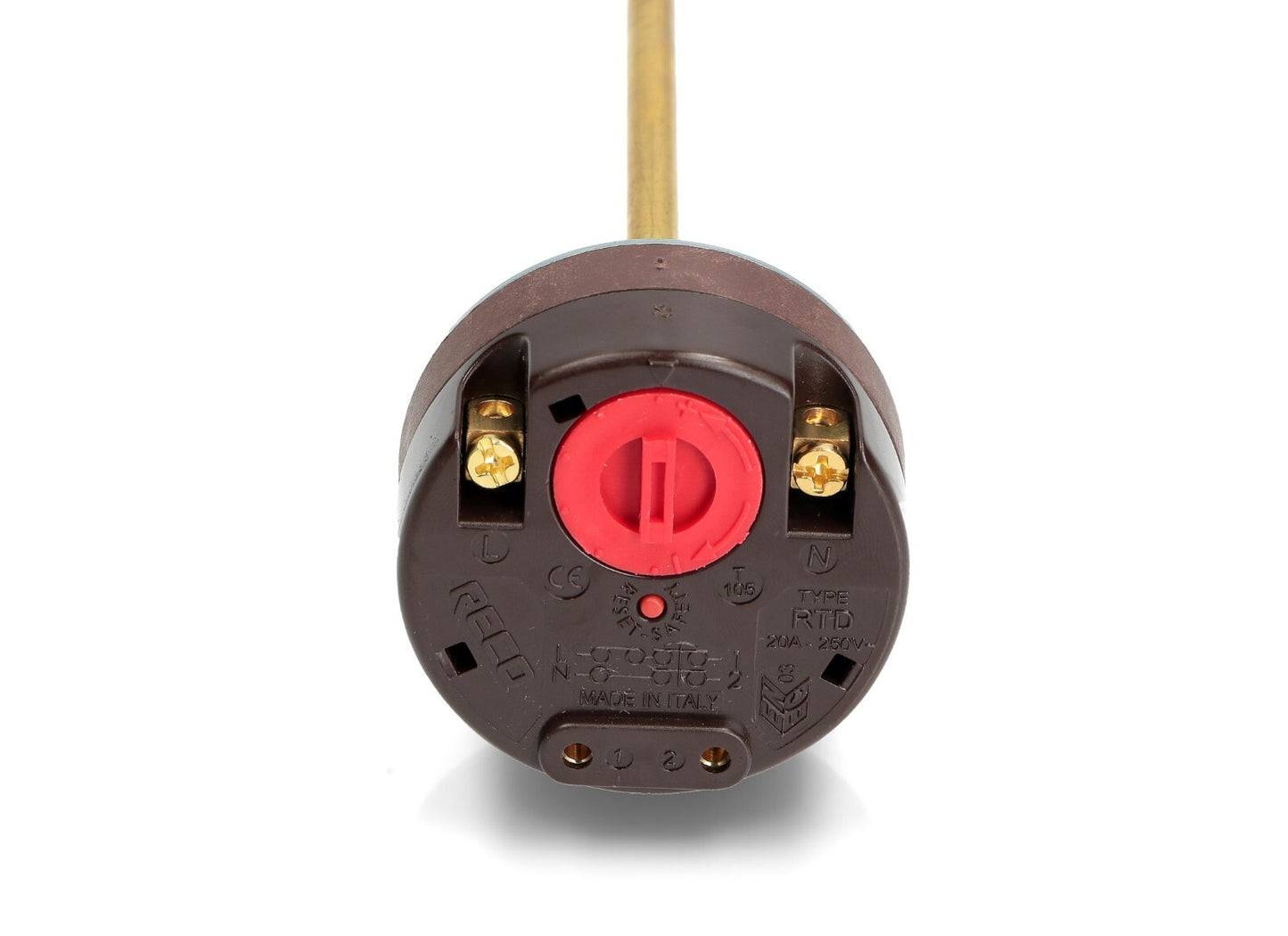 TERMOSTATO SCALDABAGNO RECO C/SICUREZ. 70/83°C 20A