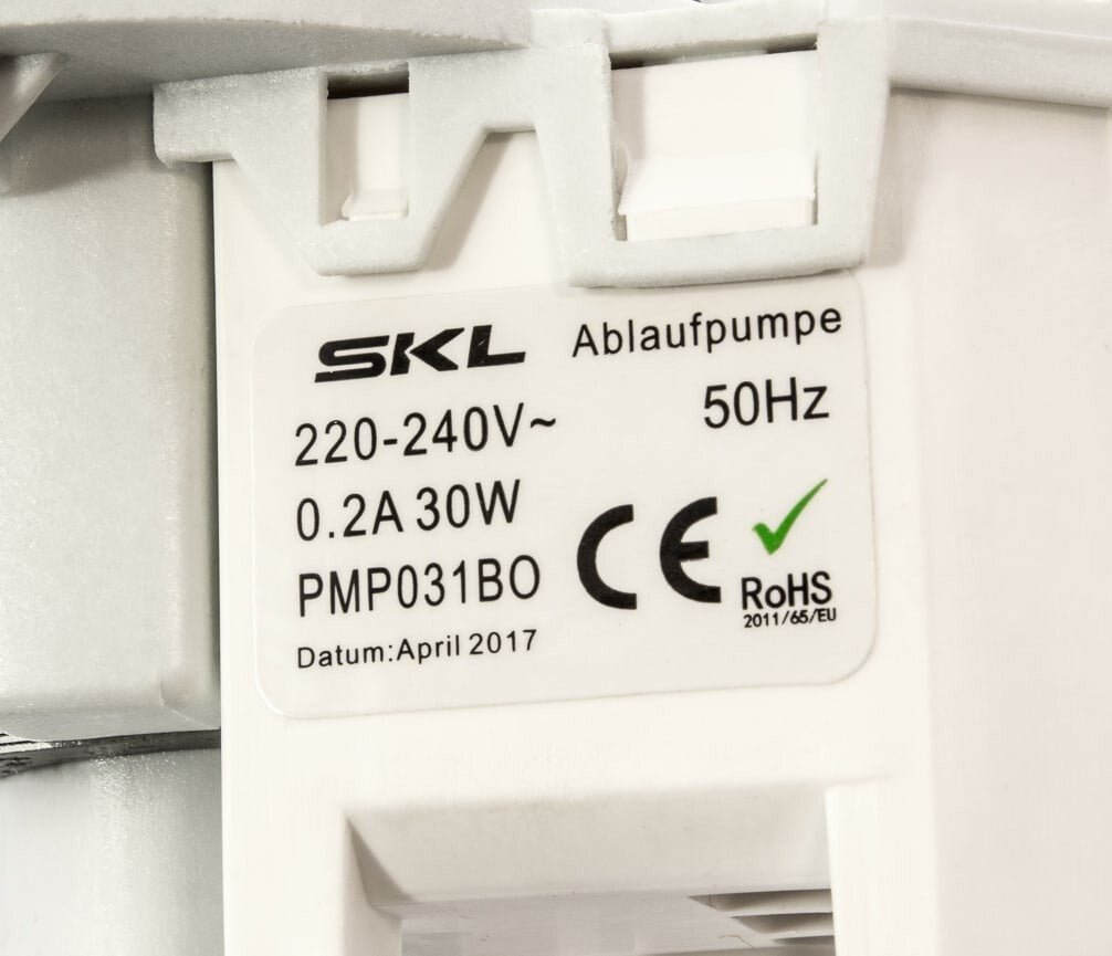 POMPA SCARICO BOSCH 00165261 SKL