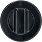 MANOPOLA NERA ø 70 mm UNIVERSALE 3241402 Made in Italy