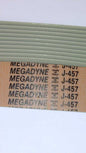 CINGHIA AFFETTATRICE PIATTA MEGADYNE J-457 LARGHEZZA 23mm 10 NERVATURE RACCOMAND