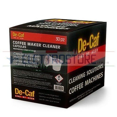 CAPSULE PER LA PULIZIA DI MACCHINE NESPRESSO COMPATIBILI BOX 30pz