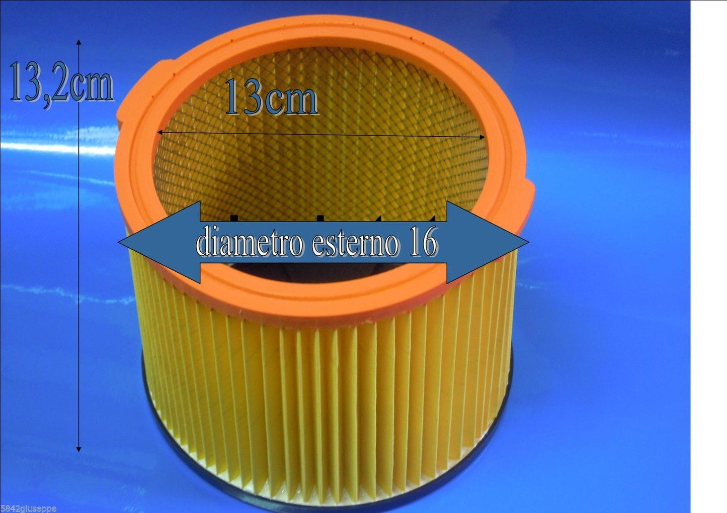 FILTRO BIDONE ASPIRAPOLVERE ALFATEC ORIGINALE NEW  .