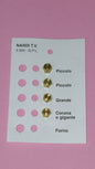 UGELLI PER FORNELLI 5MA GPL 0,30+0,30+0,65+0,90