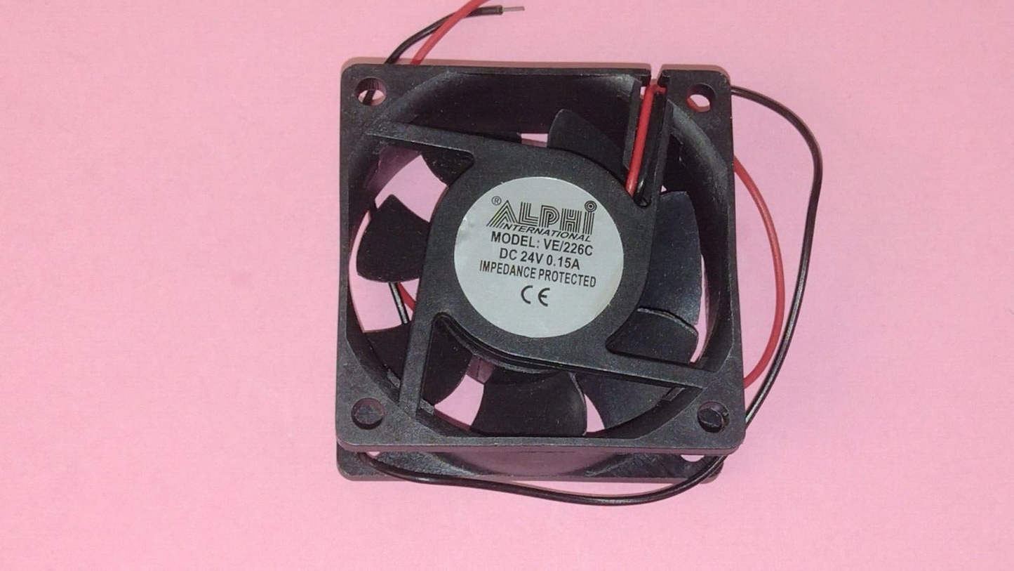 VENTOLA 24V DC 60x60x25mm 0,15A