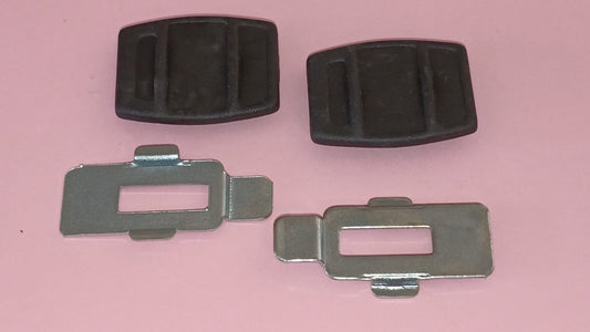 Kit 2 PZ Supporto Fermo Griglia Gancio di Fissaggio per Cappa Elica Turboair RIV