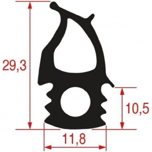 GUARNIZIONE PORTA FORNO 500X480mm 3186478 Electrolux, Zanussi 0C1496 006992