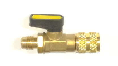 RUBINETTO 1/4 SAE MASCHIO + 1/4 SAE FEMMINA PER BOMBOLE DA 1KG FR140