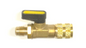 RUBINETTO 1/4 SAE MASCHIO + 1/4 SAE FEMMINA PER BOMBOLE DA 1KG FR140