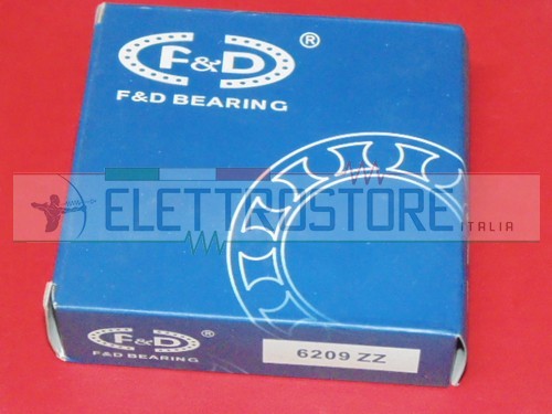 CUSCINETTO 6209 ZZ  45x85x19mm