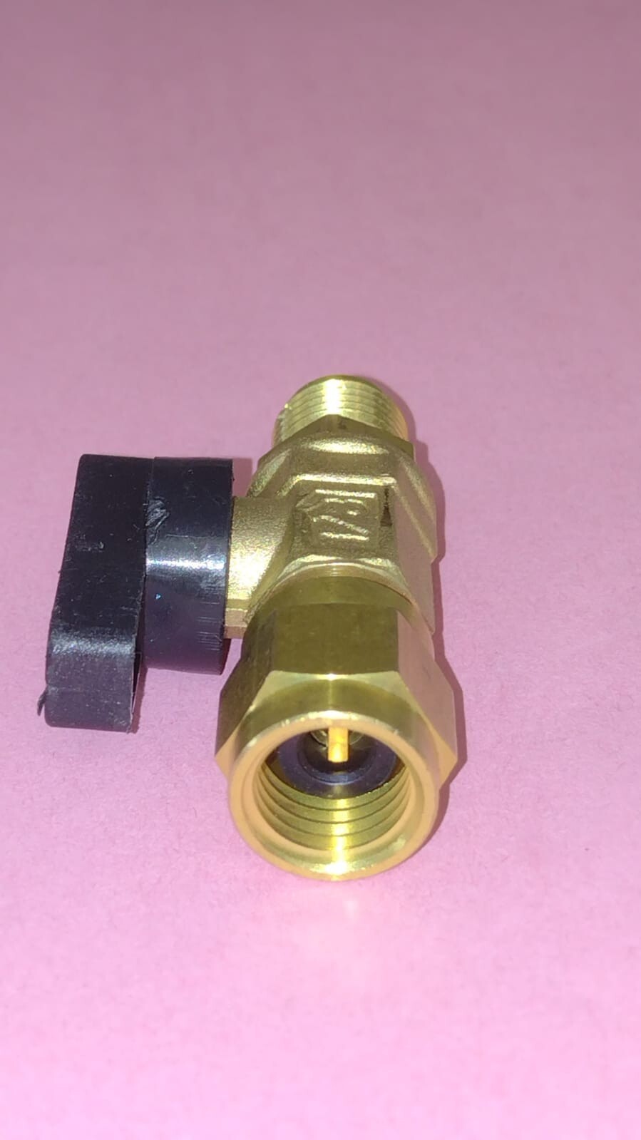 RIDUTTORE RUBINETTO R32 RACCORDO BOMBOLA VALVOLA 1/2" ACME SX GAS R32 EXIT 1/4SA