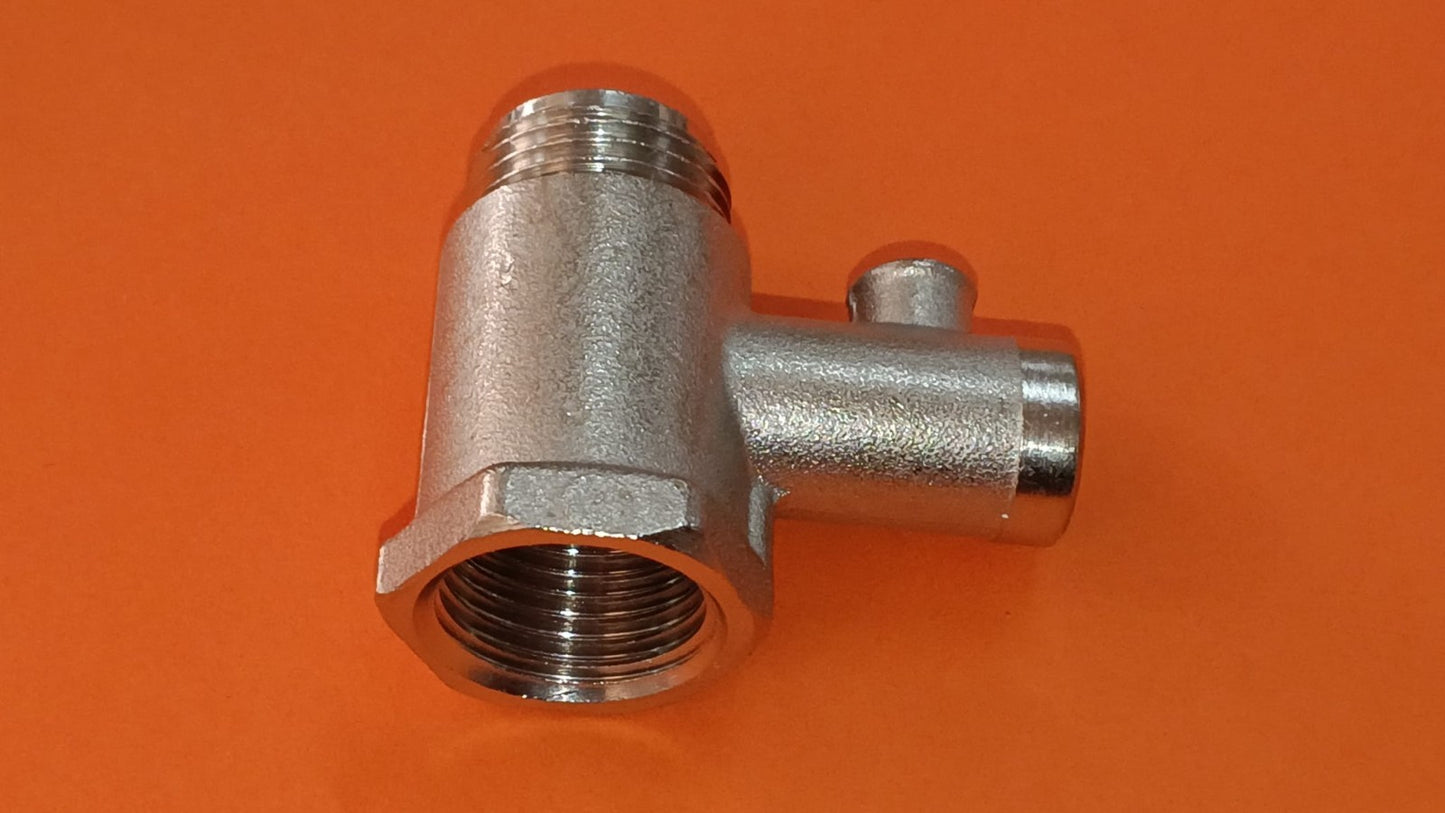 POLTI Valvola sfiato sicurezza1/2 m/f 5 bar per caldaia polti M0000095