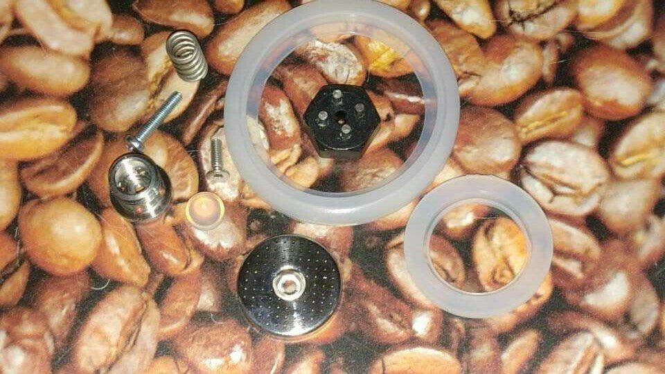 MOKONA BIALETTI - KIT MANUTENZIONE COMPLETO VALVOLA GUARNIZIONI FILTRI + CHIAVE