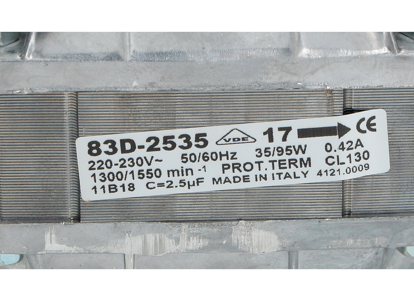MOTOVENTILATORE IME 83D-2535 17 35/95W 0,42A 1300/1550rpm